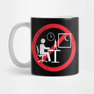 No Crunch Sign Mug